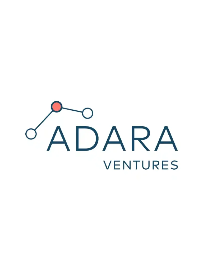 Logo branding of Adara Ventures