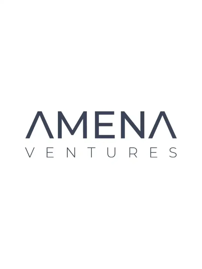 Logo branding of Amena Ventures