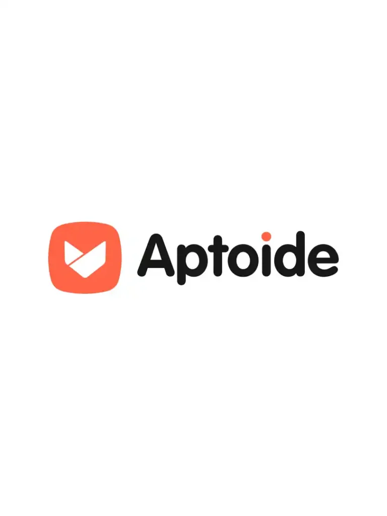 Logo branding of Aptoide
