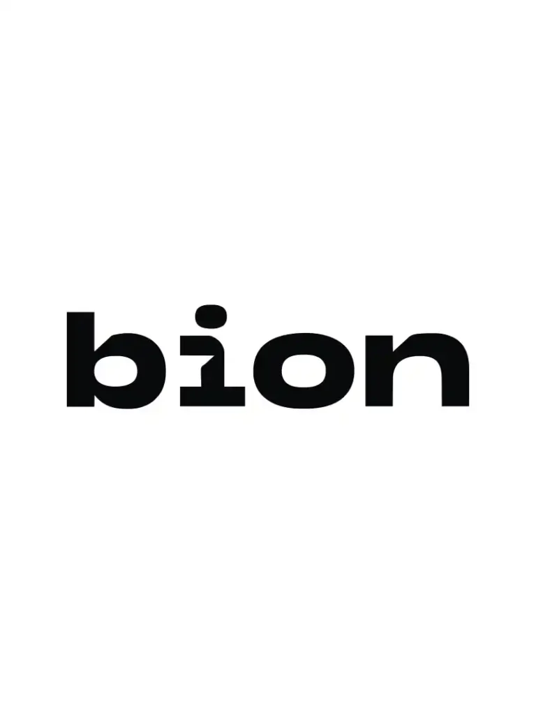 Logo branding of Bion