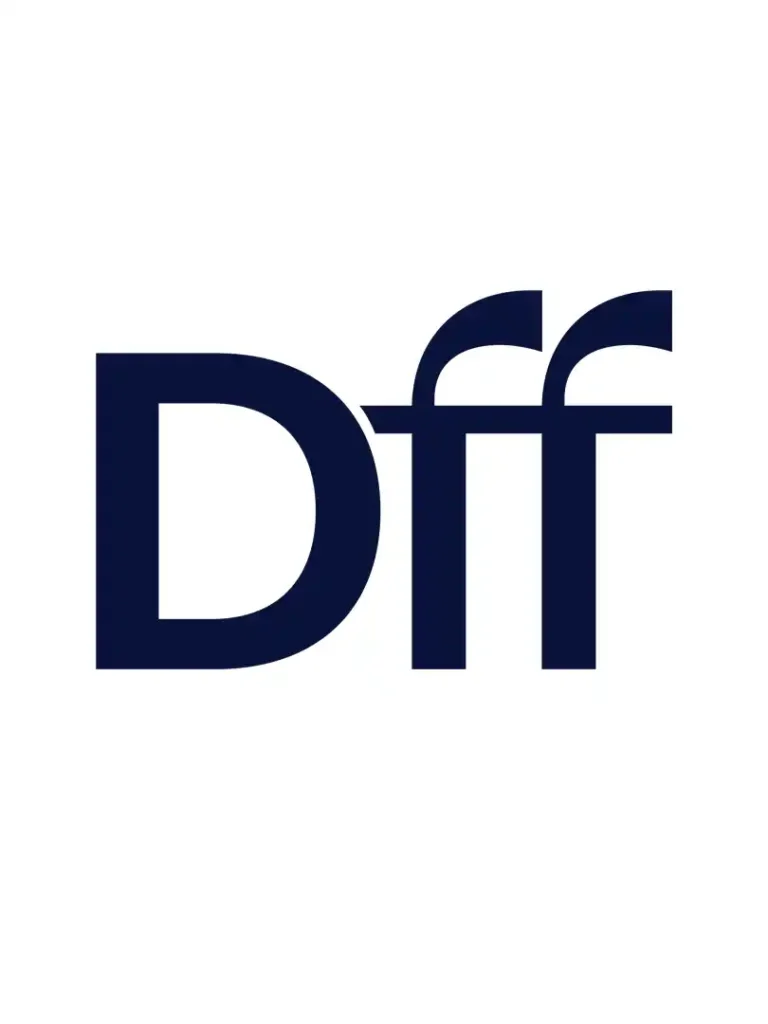 Logo branding of DFF Ventures