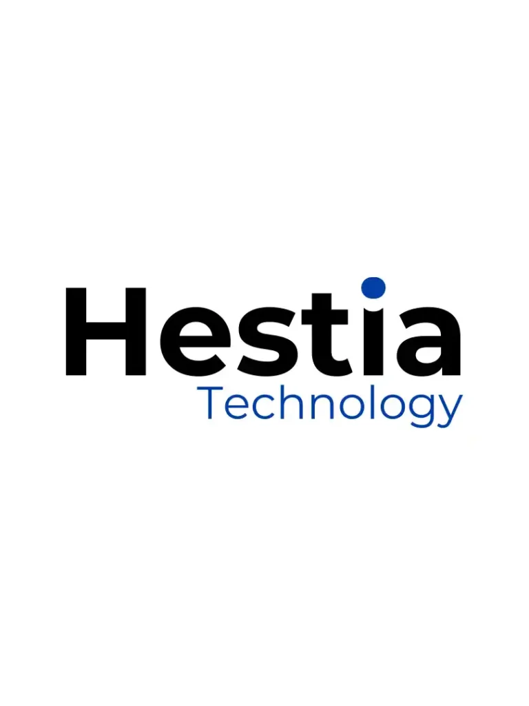 Logo branding of Hestia Technology