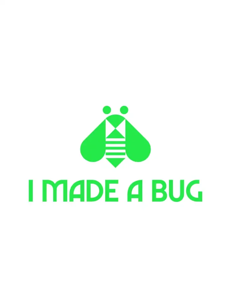 Logo branding of I Made A Bug Game Studio