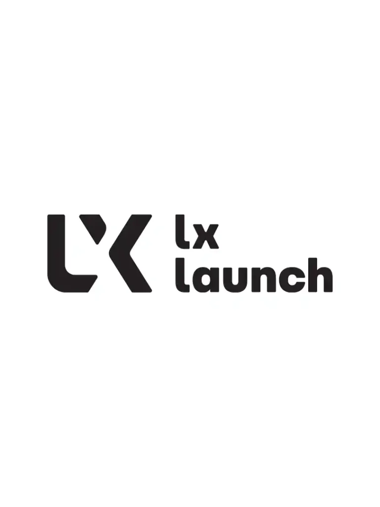 Logo branding of LX Launch