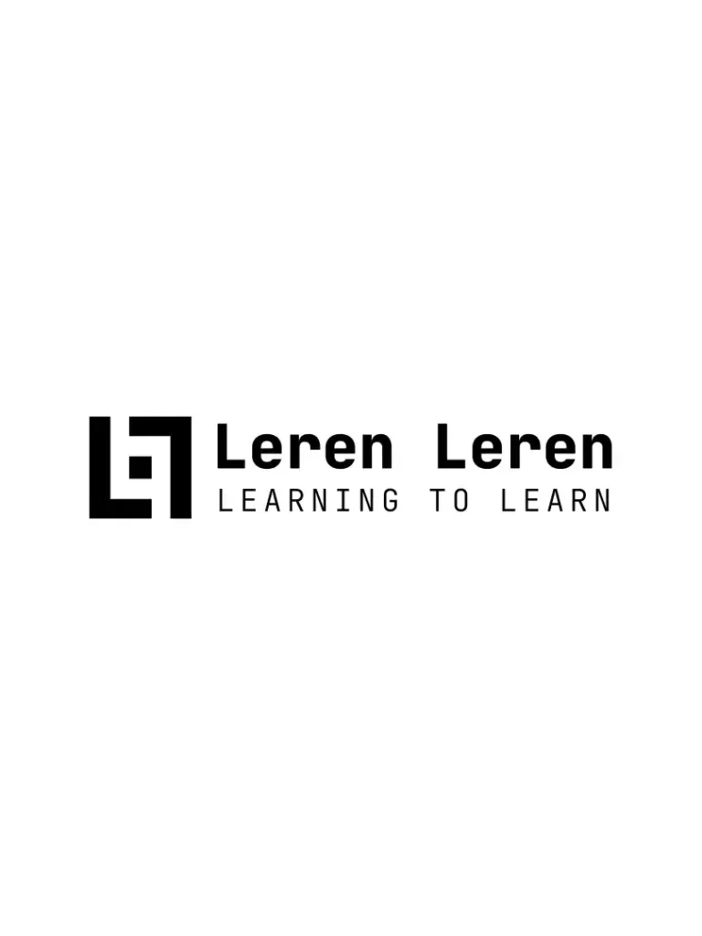 Logo branding of Leren Leren