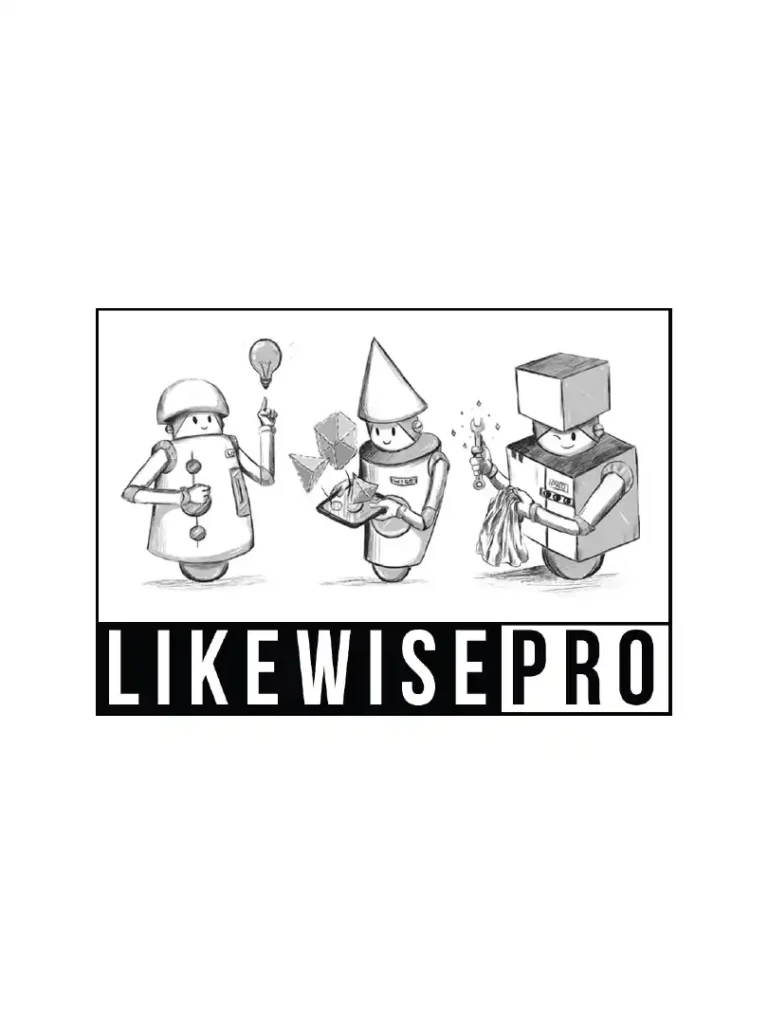 Logo branding of LikeWise Pro