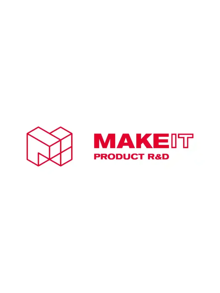 Logo branding of MAKE IT product R&D