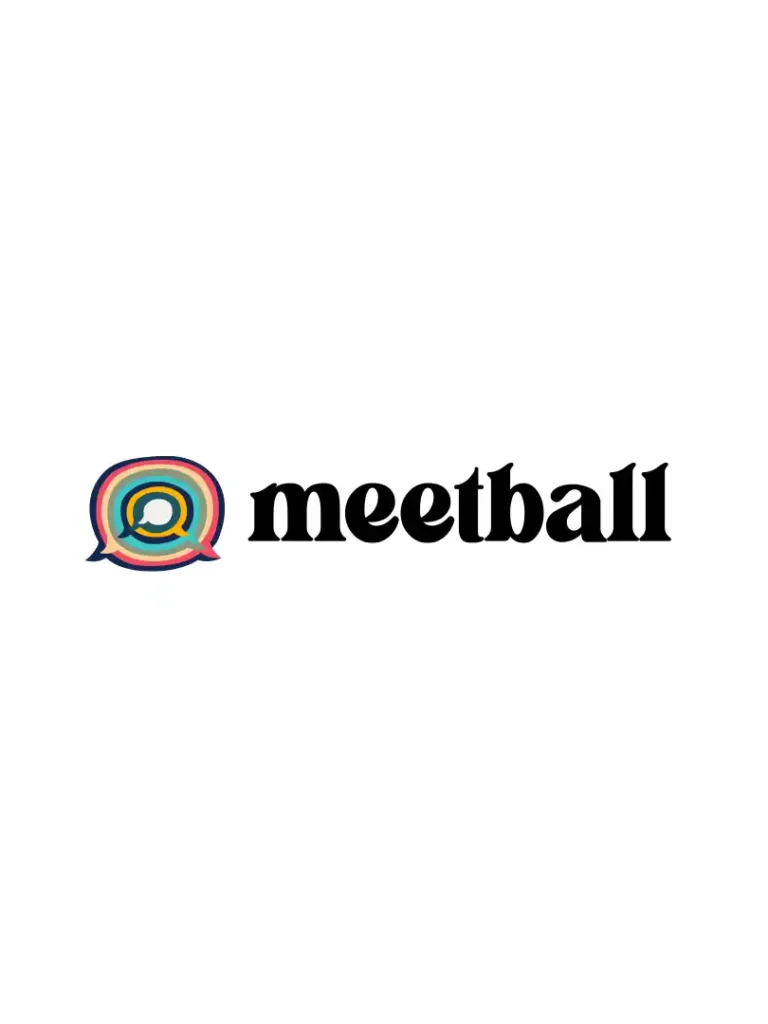 Logo branding of Meetball
