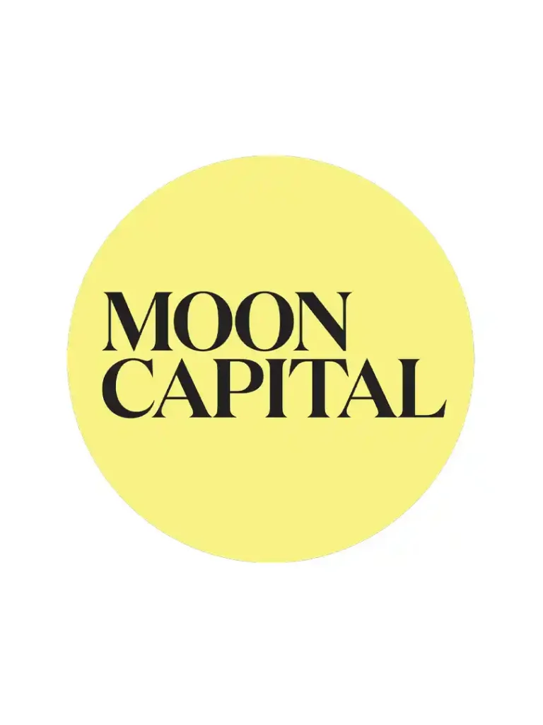 Logo branding of Moon Capital