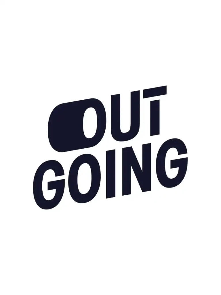 Logo branding of Outgoing