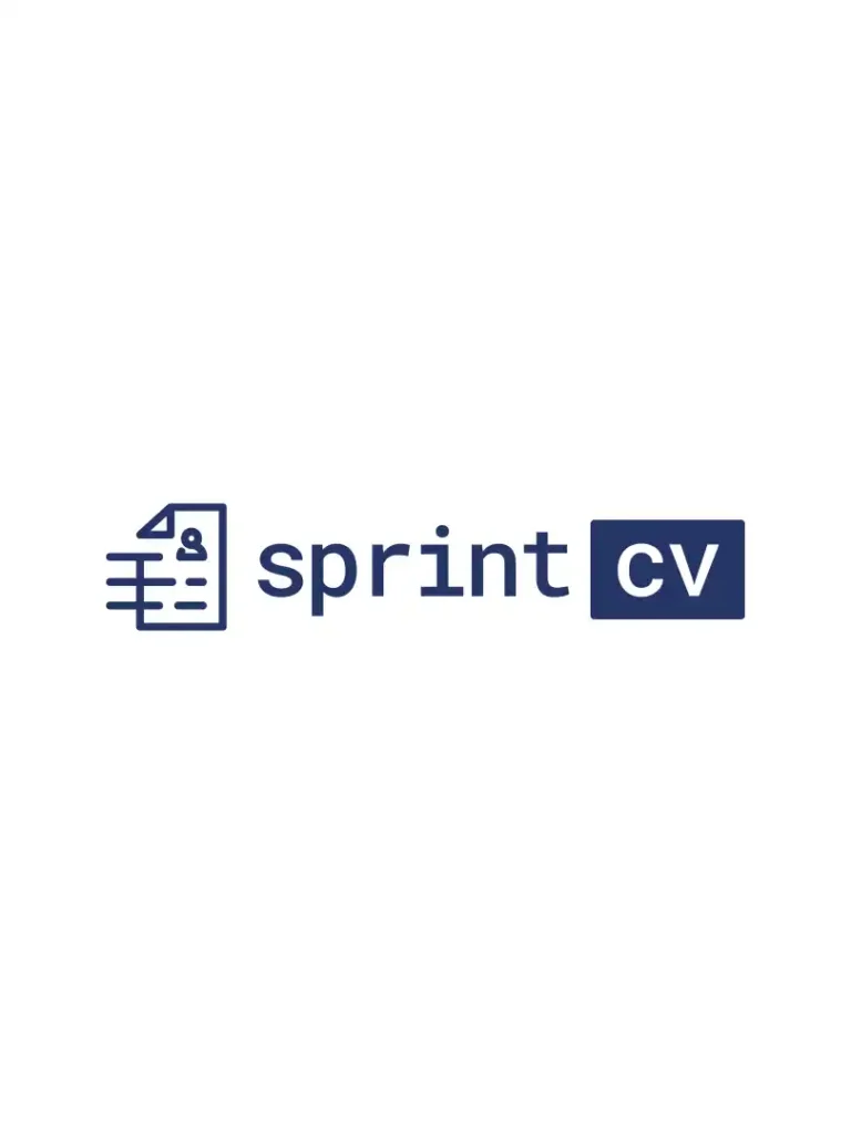 Logo branding of Sprint CV