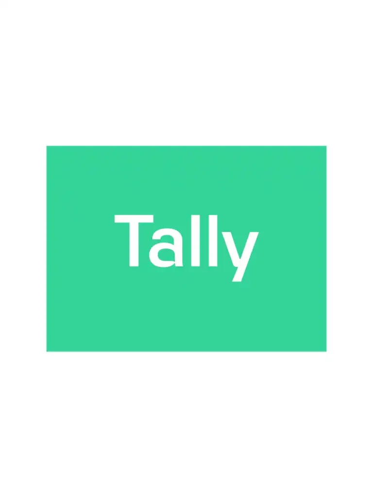 Logo branding of Tally