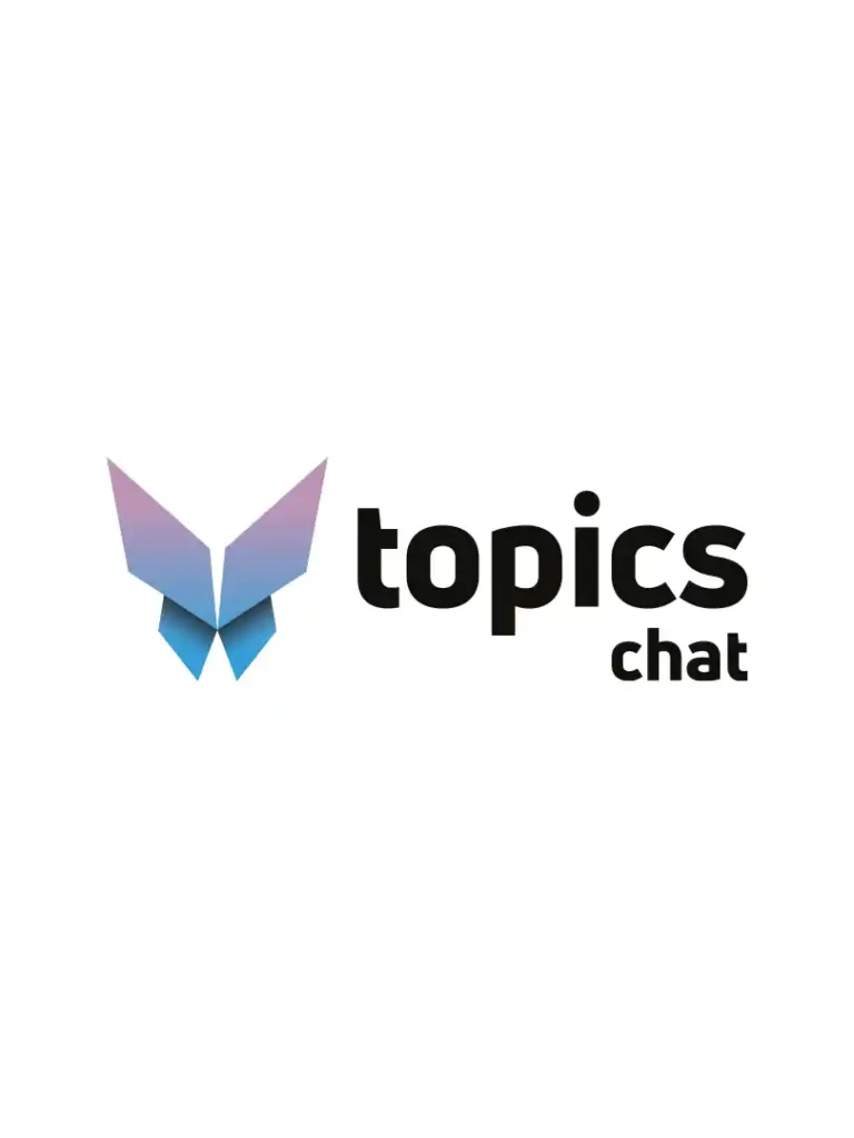 Logo branding of Topics Chat