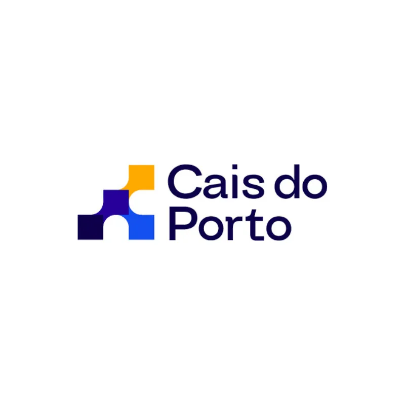 Logo branding of Cais do Porto