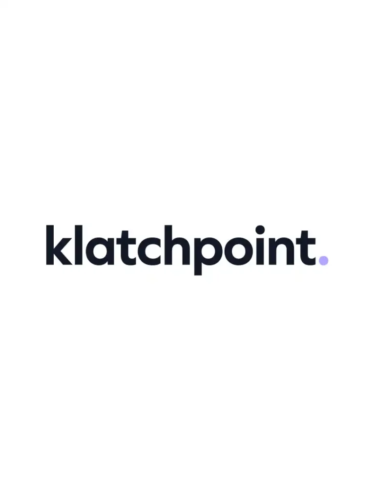 Logo branding of klatchpoint_
