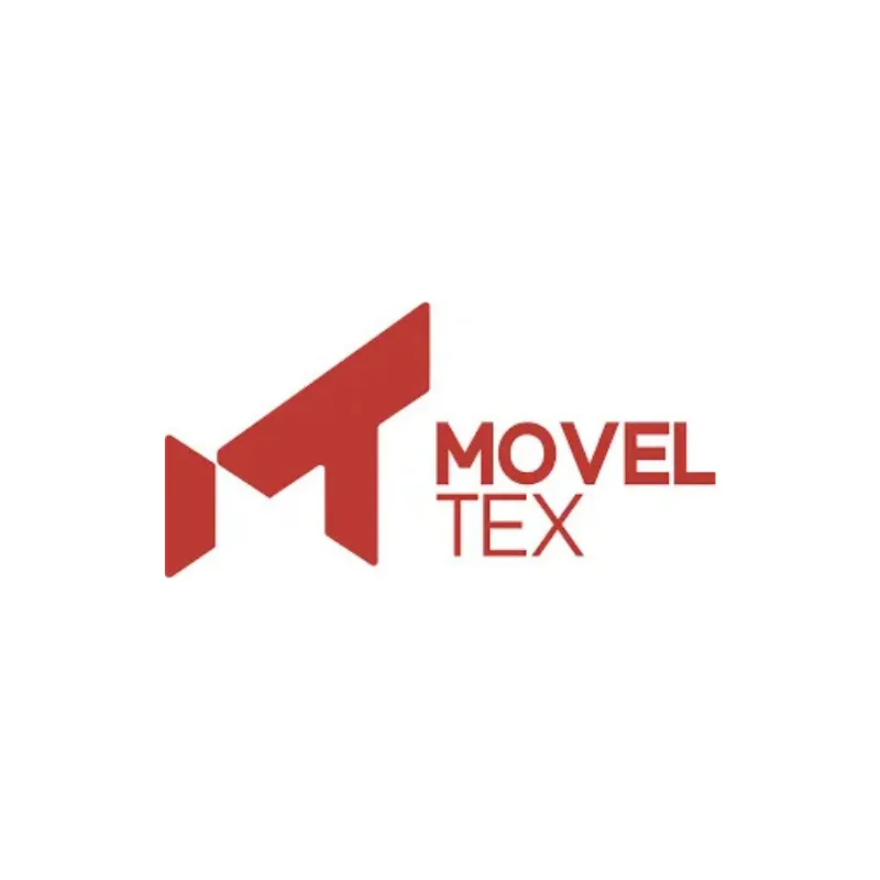 Logo branding of Moveltex