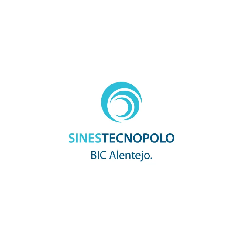 Logo branding of Sines Tecnopolo