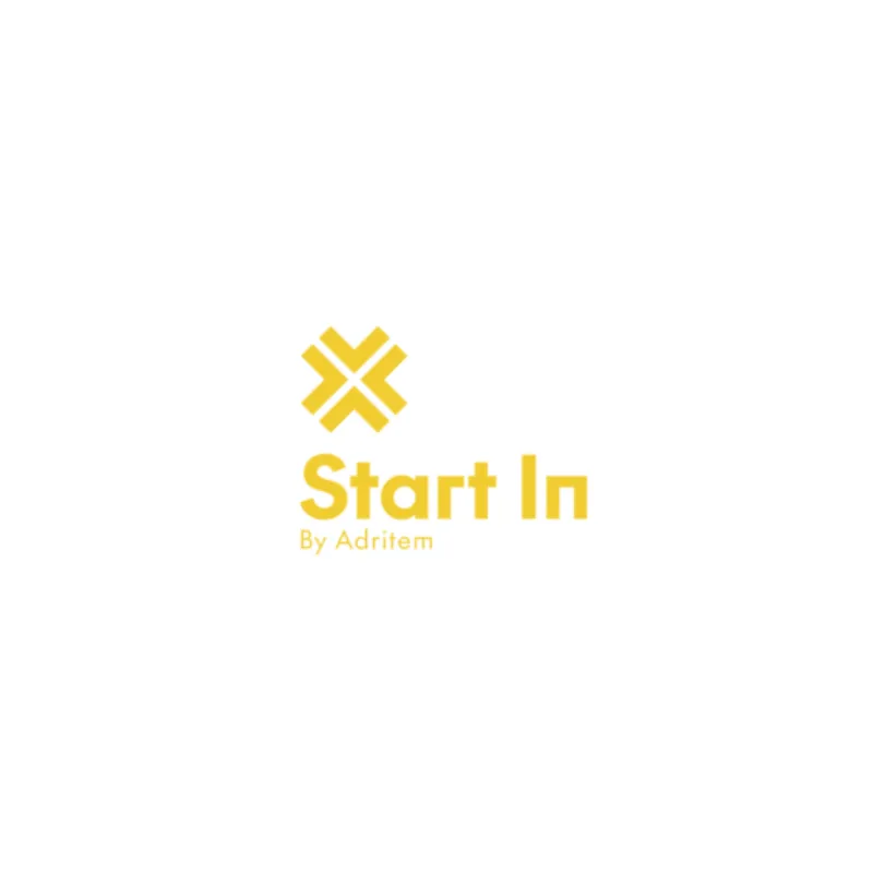 Logo branding of Start In