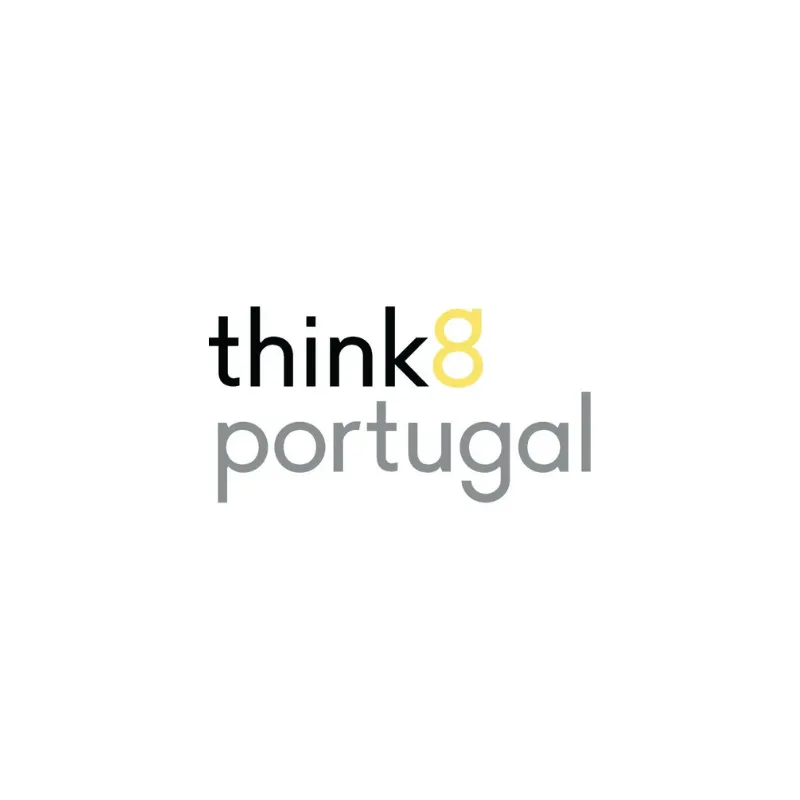 Logo branding of Think 8 Portugal